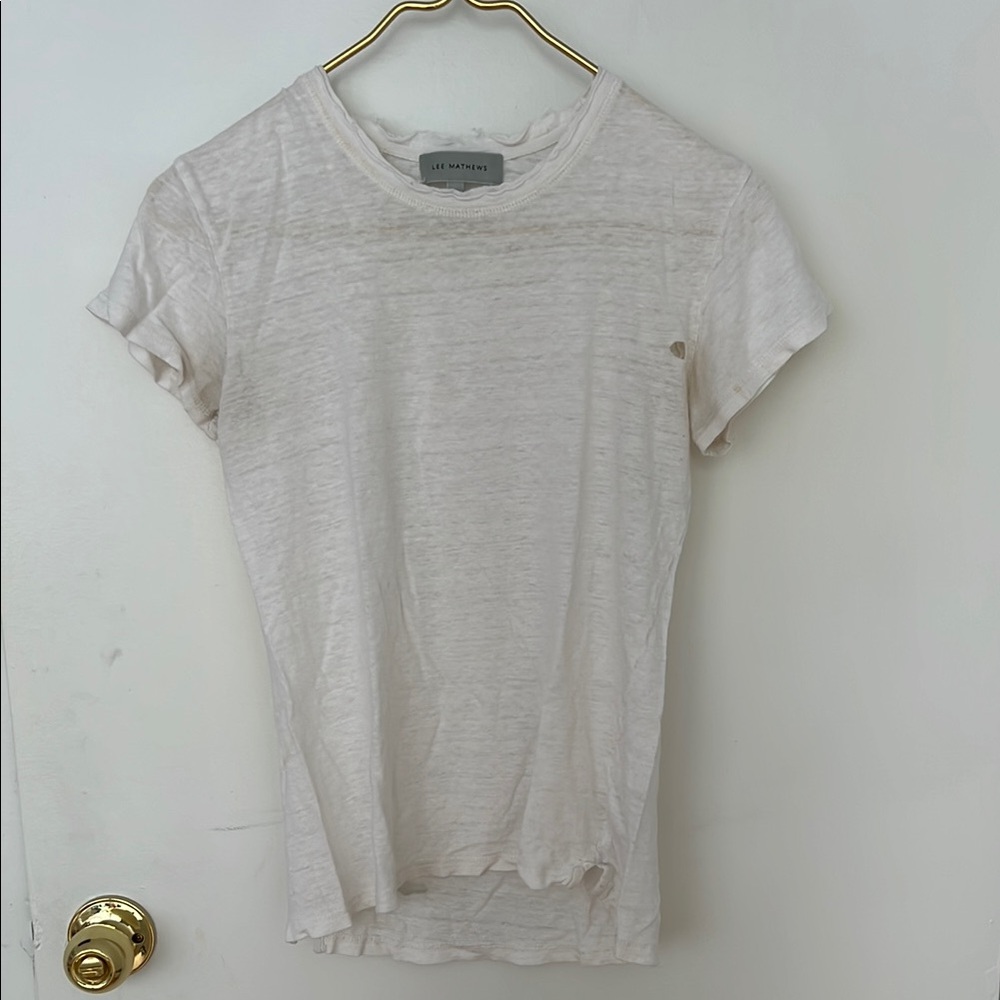 White Crew Neck T-Shirt